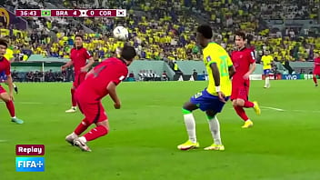 Brasil Menggila di Atas Korea dengan Posisi Doggy