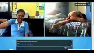 Gadis Indonesia Menggoda di Depan Webcam