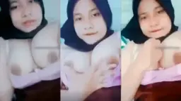 Gadis Berjilbab Tobrut Muizzah yang Menggoda