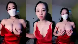 Host Cantik Miss RAE Meyy Menggoda dengan Remasan Sensual di MangoLive
