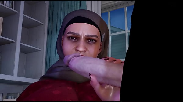 Aisha Berhijab Arab dengan Payudara dan Pantat Besar Dihardcore Anal dan Diberi Cum