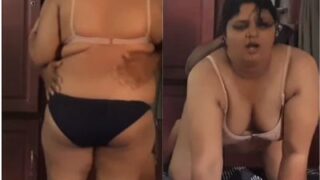 Pria Ganas Menggila dengan Wanita Tamil BBW dalam Video Seks Tamil