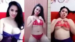 Tante Kimaya Inem Panas Menggoda dengan Gaun Transparan yang Menggoda