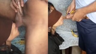 Video panas pasangan India bercinta dengan mata tertutup dan cokelat yang menggoda