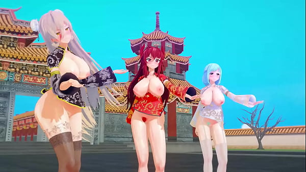 Gadis Virtual MMD Rayakan Imlek dengan Goyangan Menggoda