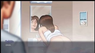 Ibu Tiri Mengawasi Perubahan di Bawah (18+)