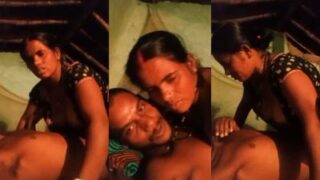 Bibi matang menggoyang kontol keponakan dalam video porno desi