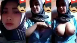 Tante Hijab Tersesat di Ranjang Tobrut yang Liar
