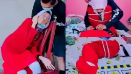 Ukhti ABG SMP Berhijab Tersimpul dalam Permainan BDSM