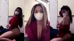 Zara Menggoyangkan Pantat Montok Sambil Memelintir Puting
