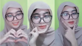 Aichan host jilbab cakep, mangkanya makin bikin greget