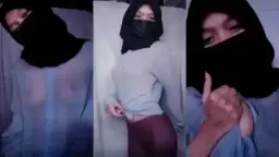 Bocil hijab tembus pandang, bikin ngaceng abis!