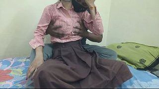 Cewek India di kamar pacar, digenjot hot sampai minta ampun
