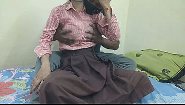 Cewek India di kamar pacar, digenjot hot sampai minta ampun