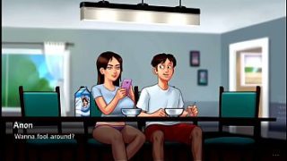 Ibu tiri berhenti di pintu… lalu berbalik badan (18+), bikin makin panas
