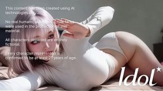 Gue suka banget duduk di ruang tamu sambil cewek Asia gue nge-*blowjob* gue.