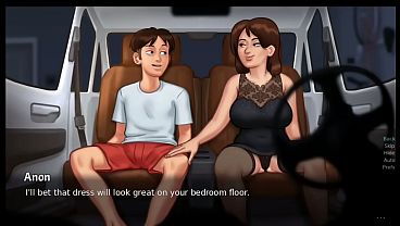 Ibu tiri sabar nungguin… Terus nanya yang sejujurnya (18+) | Event Rute Baru | Summertime Saga