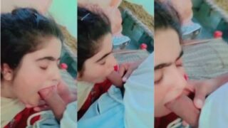 Cewek di Pakistan ngehisap kontol bapak tiri di video mesum