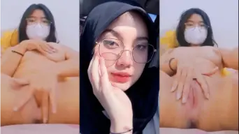 Syafirah si hijaber montok, tetek bulat mulus bikin ngiler